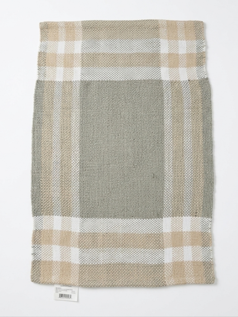 Threshold™ Studio McGee Green Plaid Indoor/Outdoor Scatter Accent Rug 25"X38" - Picture 1 of 5